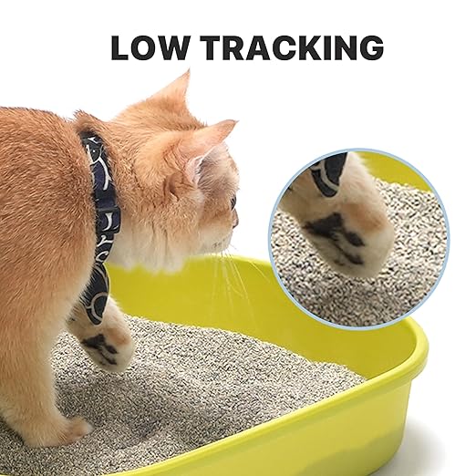 Neakasa PooGuard Litter Disposal Bin, 9.2L Trash Can with 17.6 lbs Mineral Cat Litter Bundle
