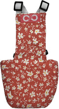 Chicken Diapers Duck Diaper Diaperalls for Hens, Roosters, Ducks, Ducklings - Reusable, Adjustable by Uni Infinity (Pink Floral, Chicken Medium, 1, Count)