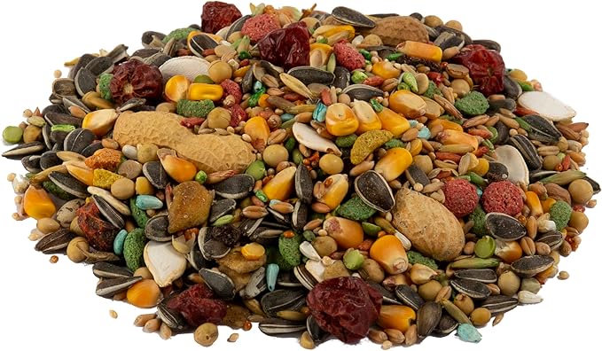 Wild Harvest Advanced Nutrition Parrot 8 Pounds, Seed, Grain and Vegetable Mix (Pack of 3)