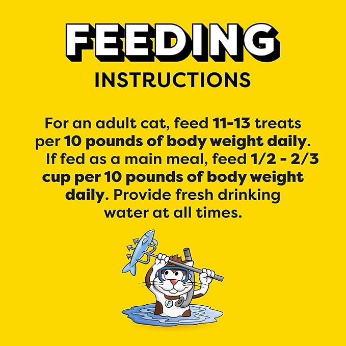 Temptations Cat Treats Classic Crunchy and Soft Cat Treats, Tempting Tuna Flavor, 6.3 oz. Pouch (Pack of 10)