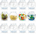 Plastic Ivy Bowls - 12 Pack - 16 Oz - Fish Bowl for Drinks, Home Décor, Unbreakable Centerpiece, Carnival Game Accessory, Candy Dishes, Ornament Holder, Party Supplies, Sweet Treats