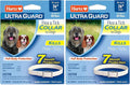Hartz UltraGuard Flea & Tick Collar for Dogs and Puppies - 26" Neck, 7 Month Protection (Pack of 2)