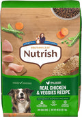 Nutrish Rachael Ray Adult Dry Dog Food Real Chicken & Veggies Recipe, 40 lb. Bag (Packaging May Vary)