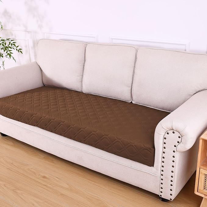 hyha Waterproof Dog Bed Blanket, Soft Pet Blankets, Waterproof Couch Cover for Dogs, Reversible Sofa Covers Washable for Furniture (40x70 Inch, Brown/Chocolate)