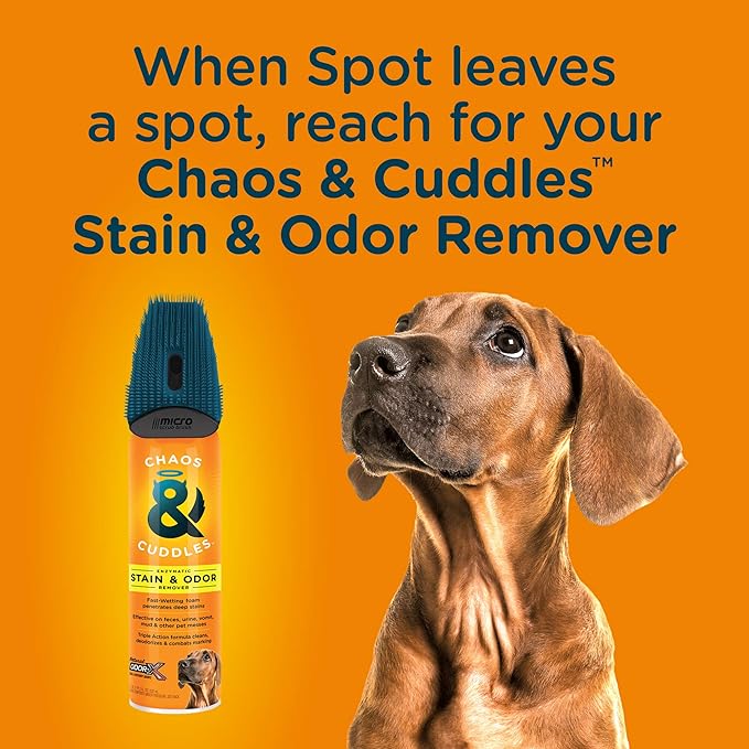 Chaos & Cuddles 50966 Pet Stain and Odor Remover - 18 fl Oz.