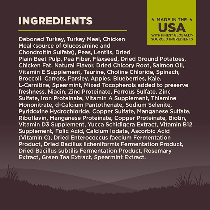 Wellness CORE Healthy Weight Small Breed Adult Dry Dog Food, Grain Free Kibble, Natural, High Protein, Turkey and Chicken Recipe, 4 lb Bag