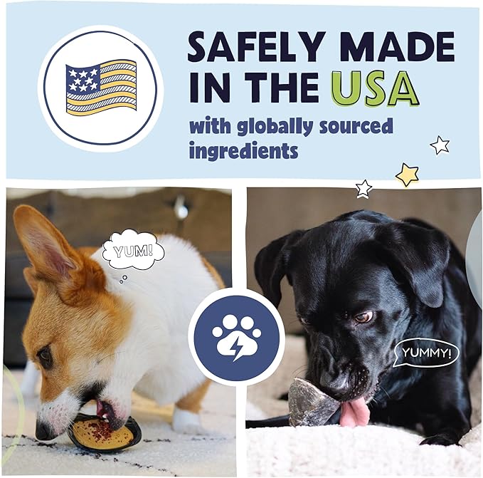Pawstruck Cheese and Bacon Filled Cow Hooves for Dogs – Made in USA, Long-Lasting Dental Treats and Chews – Beef Hoof – 5 Count – Packaging May Vary