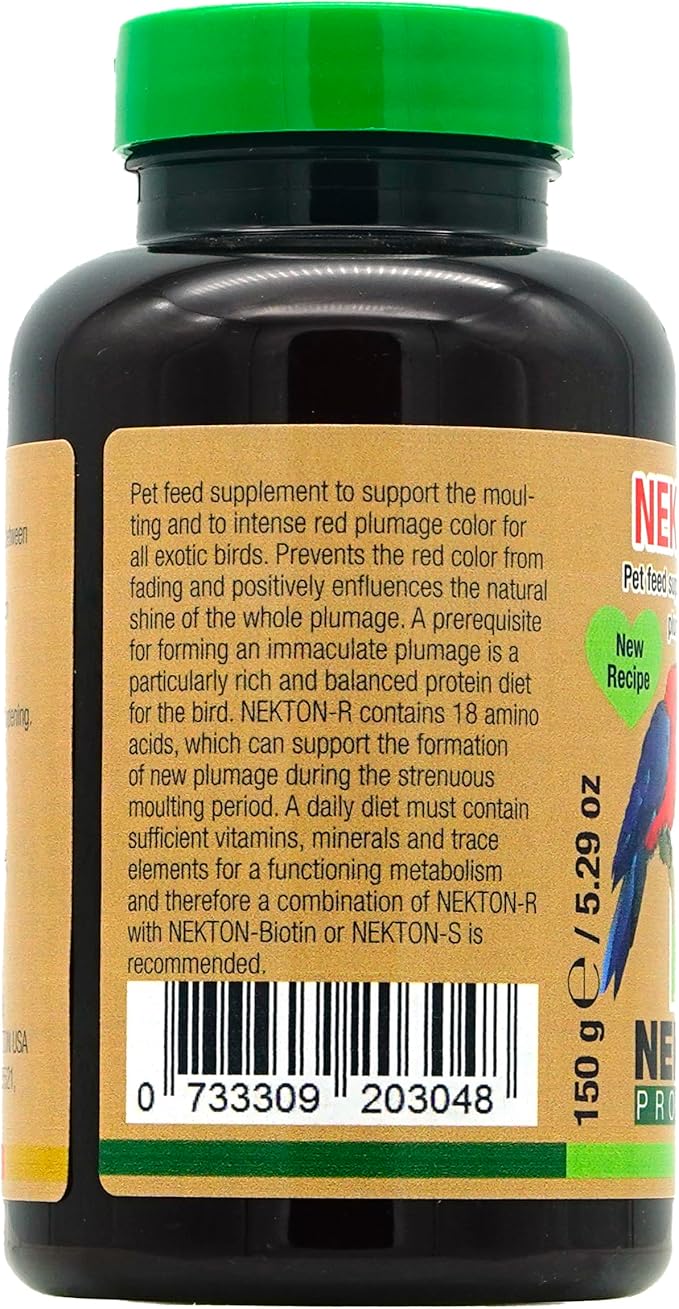 Nekton R Enhances Red Color in Birds, 150gm