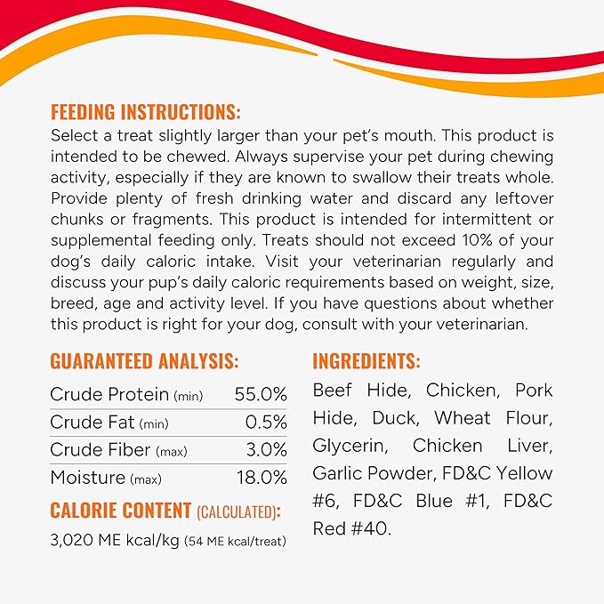 Good ‘n’ Fun Triple Flavor Kabobs Chews for All Dogs, 24 Ounces, Treat Your Dog, Made from Beef Hide, Real Chicken, Pork Hide, Duck and Chicken Liver