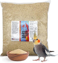 Morning Bird White Proso Millet 9 lbs – Natural Bird Seed – Supports Feather Growth & Balanced Nutrition – High Energy Delicious Seed - Ideal for Finches, Parakeets & Pet Birds