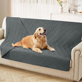 hyha Waterproof Dog Blanket, Soft Dog Bed Cover Pet Blankets, Waterproof Sofa Couch Cover for Dogs Washable, Reversible Pet Couch Covers for Sofa Furniture (68x82 Inch, Dark Grey/Dark Grey)