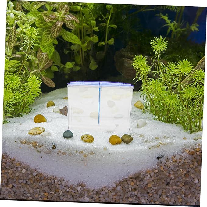 SUPVOX Floating Fish Isolation Box Aquarium Breeder Box for Fish Tank Breeding Isolator Temperature Regulation and Oxygen