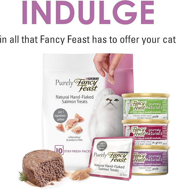Purina Fancy Feast Limited Ingredient Cat Treats, Savory Cravings Beef Flavor - 3 oz. Box