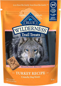 Blue Buffalo Wilderness Trail Treats High Protein Grain Free Dog Biscuits Crunchy Dog Treats, Turkey Recipe, 10-oz Bag