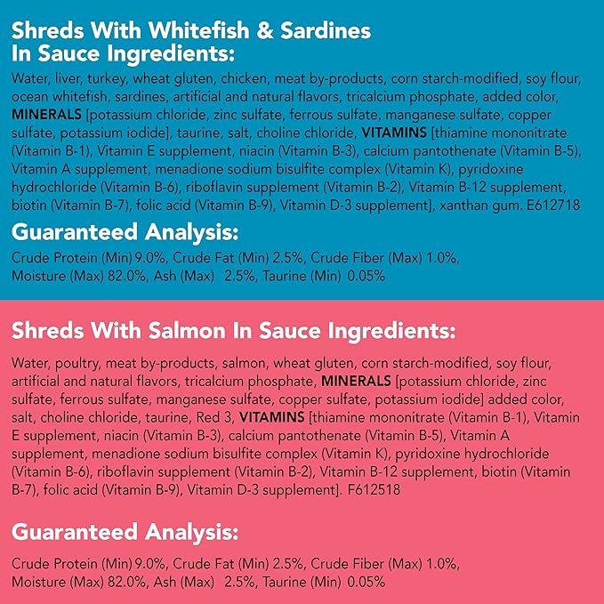 Purina Friskies Wet Cat Food Variety Pack Fish-A-Licious Extra Gravy, Prime Filets and Tasty Treasures - (Pack of 32) 5.5 oz. Cans