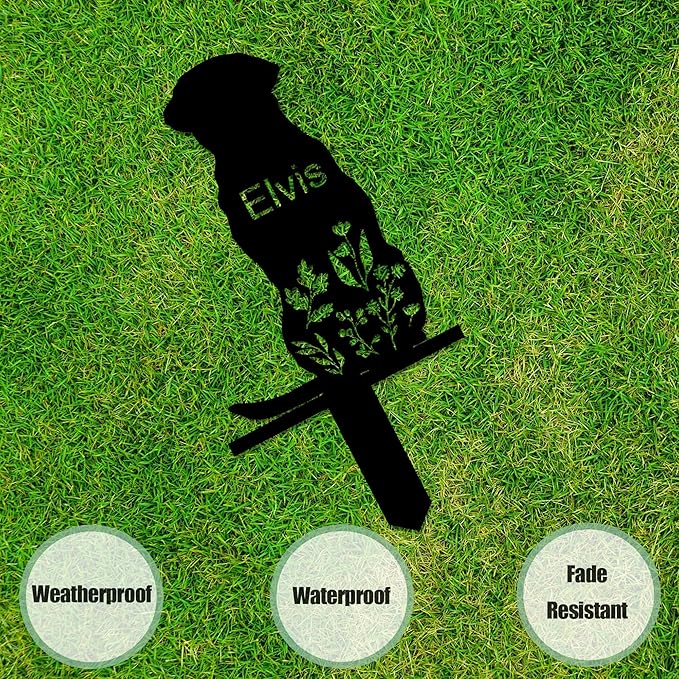 Personalized Dog Memorial Stake, Dog Grave Marker, in Memorial of Dog, Dog Loss Gift, Dog Name Sign Pet Sympathy Gift