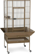 Prevue Pet Products 3352COCO Park Plaza Bird Cage, Coco Brown,Large