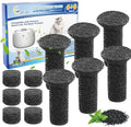 Premium Fountain Replacement Foam Filters/Sponge Mufflers - 6 Sets (Compatible with Premium Smart 2.5L/84oz Cat Pet Dog Water Fountain for Drinking)