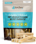 Raw Paws 5-inch Compressed Rawhide Rolls for Dogs, 20-ct - Packed in The USA - Pressed Rawhides for Dogs - Free-Range Raw Dog Hide Chews - Natural Dog Chew Sticks for Puppies & Small Breeds