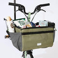 Vincita Caddy Pet Basket for Brompton Bike – Secure Aluminum Frame Dog & Cat Carrier – Breathable Mesh Top, Internal Safety Leash & Washable Liner – Fits Front Carrier Block (Green)