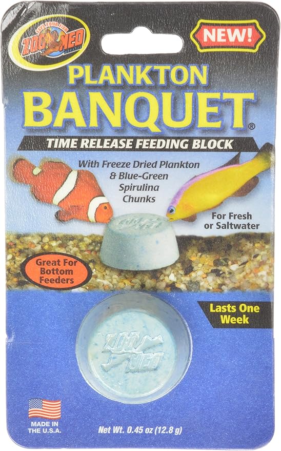 Zoo Med Laboratories AZMBB4 Plankton Banquet Block Feeder Regular