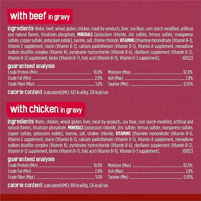 Purina Friskies Gravy Wet Cat Food Variety Pack, Prime Filets Meaty Favorites - (Pack of 24) 5.5 oz. Cans