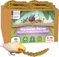 Nemeth Farms 5lbs Premium Spray Millet for Exotic Birds – Grown in The USA – 100% Natural & Non‑GMO Bird Treat – Sun‑Dried Millet for Parakeets, Conures, Cockatiels, Parrots & Budgies