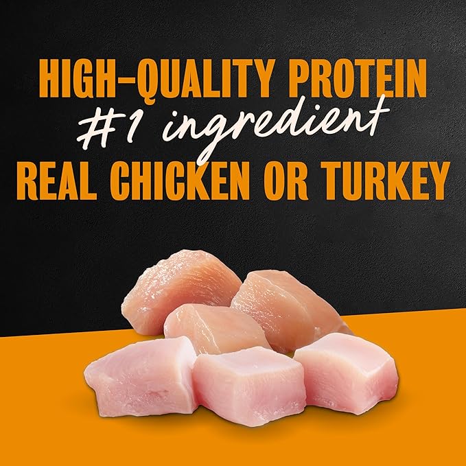 Cesar Filets in Gravy Adult Wet Dog Food Variety Pack, Poultry Lovers with Rotisserie Chicken Flavor and Turkey Recipe, 3.5 oz. Easy Peel Dog Food Tray, 12 Count (Pack of 2)