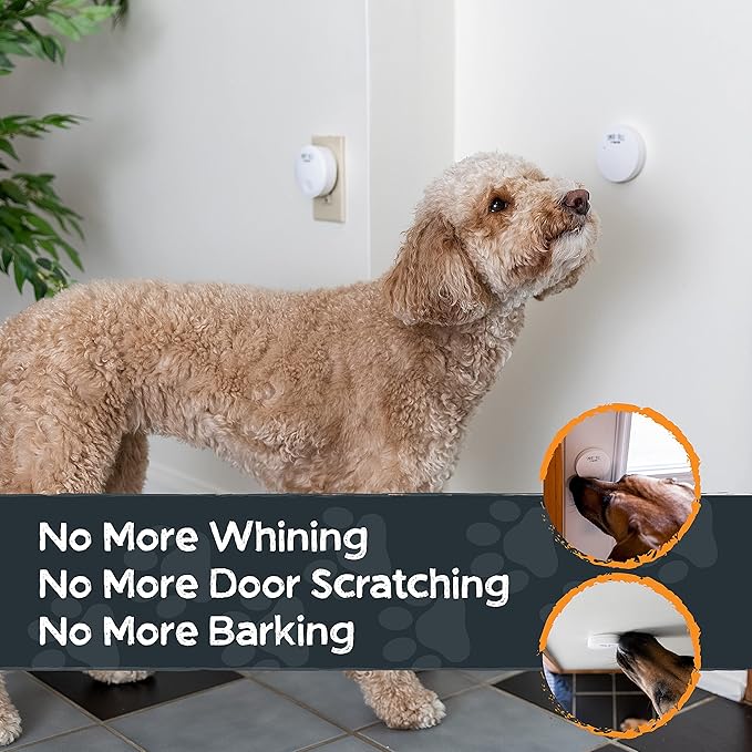 Mighty Paw Smart Bell 2.0 – Potty Training Button for Dogs & Puppies – Train Your Dog to Ring The Bell – Wireless Pet Communication (2 Button Pack)