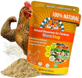 WormStop Natural Chicken Dewormer Powder – All-Natural Herbal Blend for Daily Wellness - Chicken Wormer is Safe for Eggs & All Ages - Garlic, Pumpkin Seed, Wormwood - USA (8 oz)