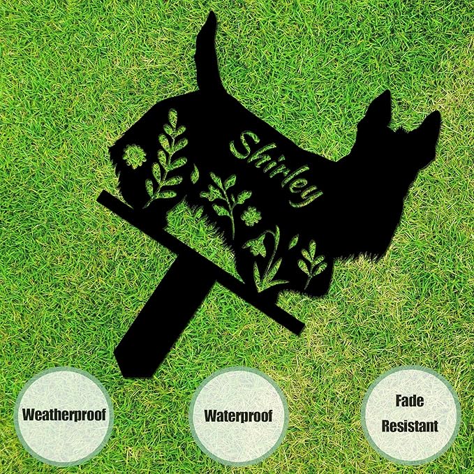 Personalized Dog Memorial Stake, Dog Grave Marker, in Memorial of Dog, Dog Loss Gift, Dog Name Sign Pet Sympathy Gift