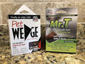 Pet Wedge® Hair Remover 4 Pack- Plus Four MRT® Pet Dish Scrubbers (Bonus Pack)