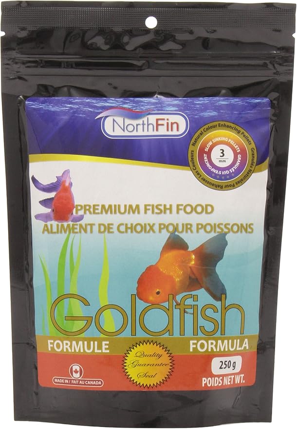 Northfin Goldfish Formula - 3 mm Sinking Pellets - 250 g