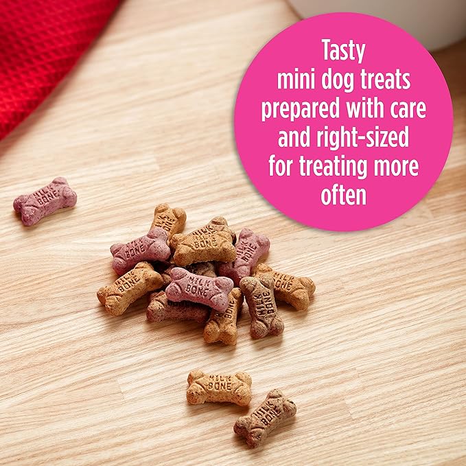 Milk-Bone Mini's Flavor Snacks Dog Treats, 36 Ounce