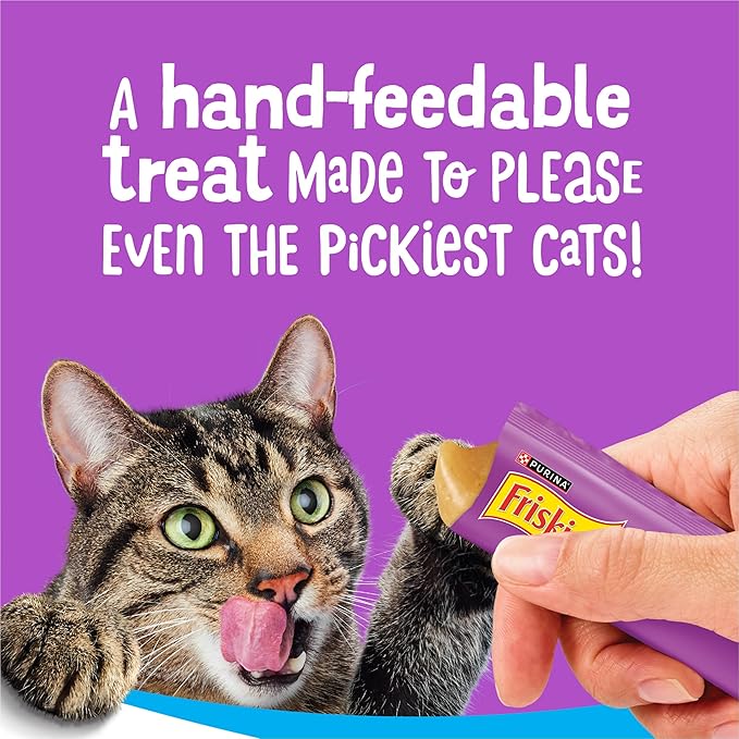 Purina Friskies Lil’ Lickables with Tuna Lickable Cat Treats - 16 oz (Pack of 32)