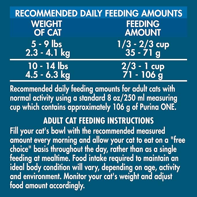 Purina ONE High Protein, Natural Senior Dry Cat Food, Indoor Advantage Senior+ - 3.5 lb. Bag