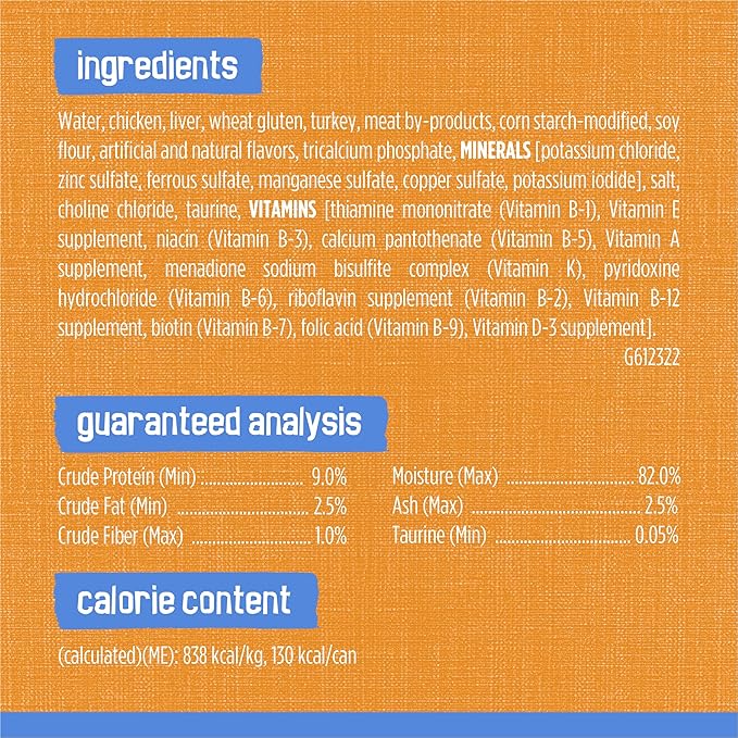 Purina Friskies Shreds With Chicken in Wet Cat Food Gravy - (Pack of 24) 5.5 oz. Cans