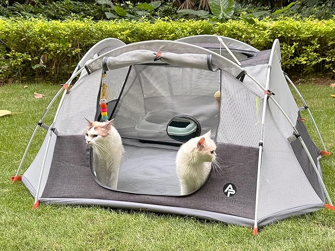 Portable Cat Tent, Removable Pet Playpen for Indoor and Outdoor Use of Puppy and Kitten Play Enclosure Houses