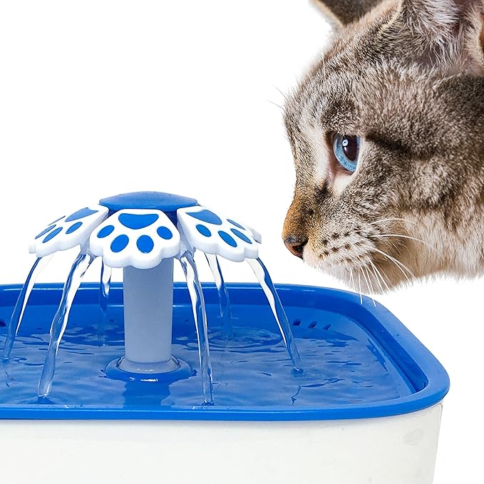 Pet Fit for Life Pet Water Fountain Filter 6-Pack - Premium Filters for Cat Water, Dog & Bird Fountain Sprinkle - Clean & Easy Replacement