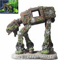 fazhongfa Fish Tank Decorations Star Wars Aquarium Accessories Small to Large Fish Tank Resin Decor for Betta Goldfish Hideouts Cave Hide Ornament Backgrounds (at-Large)