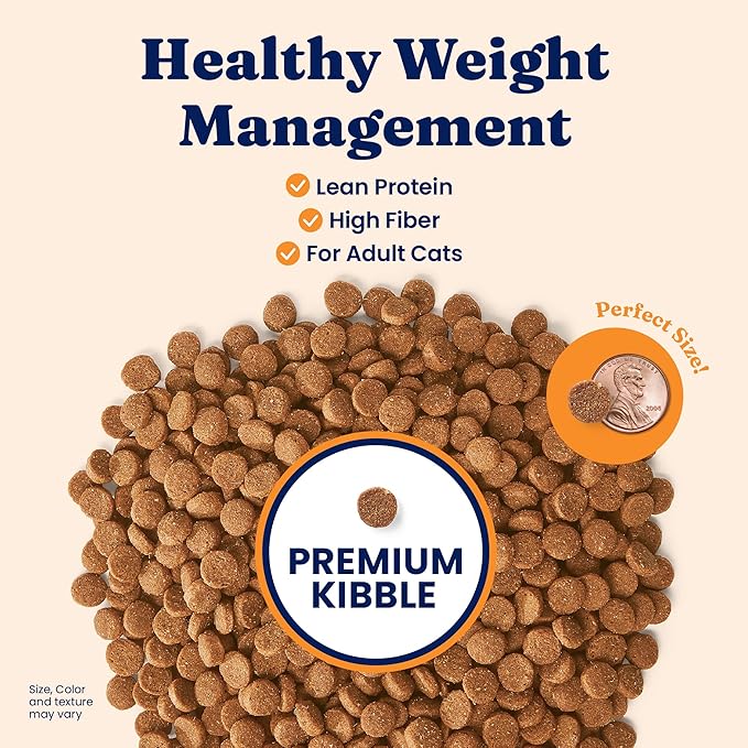 Solid Gold Weight Management Cat Food for Adults - Grain Free & Gluten Free Dry Cat Food Indoor & Outdoor Recipe for Healthy Weight w/Alaskan Pollock & Probiotics for Gut Health - 12 LB