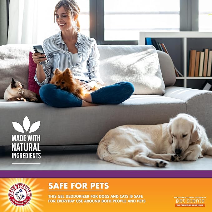 Arm & Hammer For Pets Scents Plug-in Scented Oil Refills in Lavender Fields, 2-Pack | Home Deodorizer For Pet Smells | Room Deodorizer for Homes with Pets, 0.67 Fl Oz x 2
