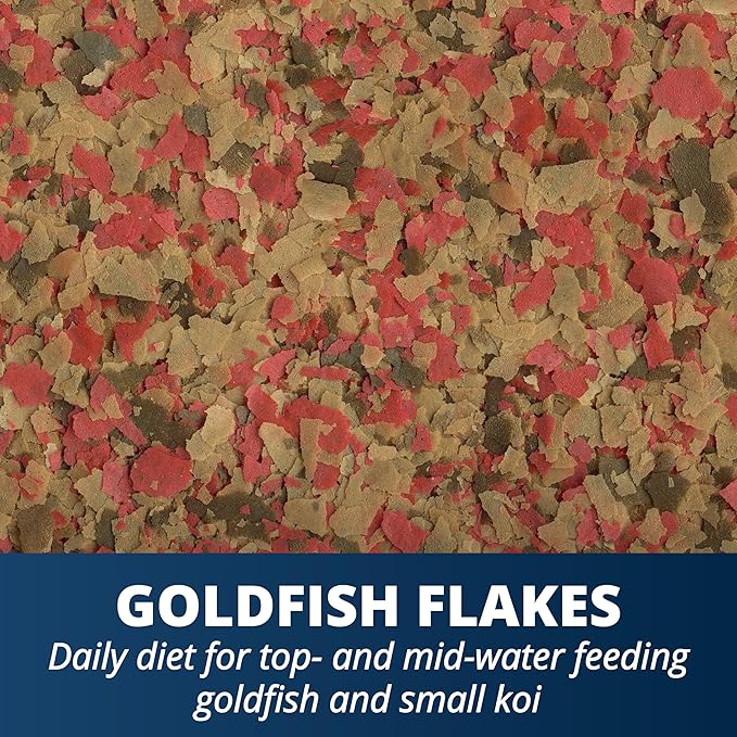 Tetra Goldfish Flakes, Nutritionally Balanced Diet for Aquarium Fish, Vitamin C Enriched Flakes, 1 oz (36 Pack)