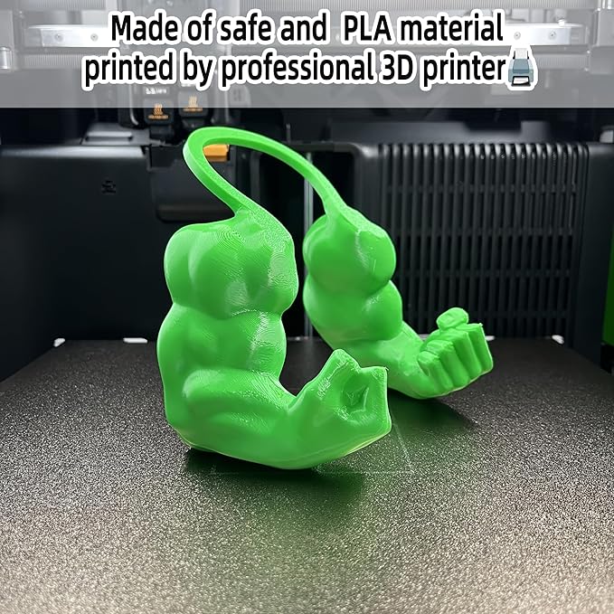 Creative Cat Muscle Arms, 3D Printed Cat Muscle Arm, Halloween Costume Accessory,Funny Muscle Arms for Cats,Cats with Muscular Arms for Kitten Birthday Party Supplies(Green)
