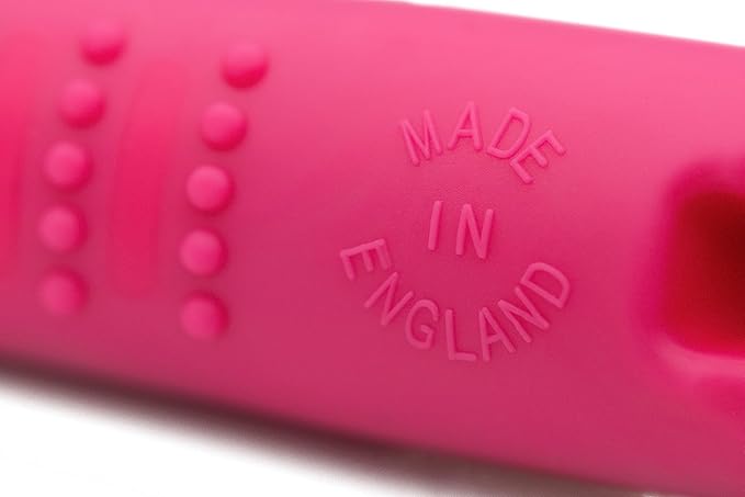 ACME Alpha 211.5 Professional Dog Training Whistle with Enhanced Ergonomic Grip. BPA-Free Plastic. 110 dBA. Long Range. Standardized Frequency. Weatherproof. Made in The UK (Day Glow Pink)