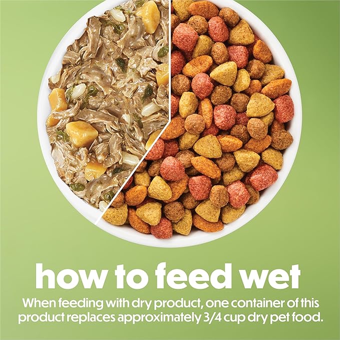 Purina Beneful Freshly Prepared Blends Wet Dog Food With Turkey, Sweet Potatoes, Brown Rice and Spinach - (Pack of 8) 10 oz. Tubs