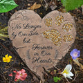 OBSI Dog Memorial Gifts for Loss of Dog Sympathy Gift - Rainbow Bridge Dog Memorial Stone for Remembrance Dog Passing Away Sympathy Gifts - Thoughtful Pet Loss Gifts - Brown