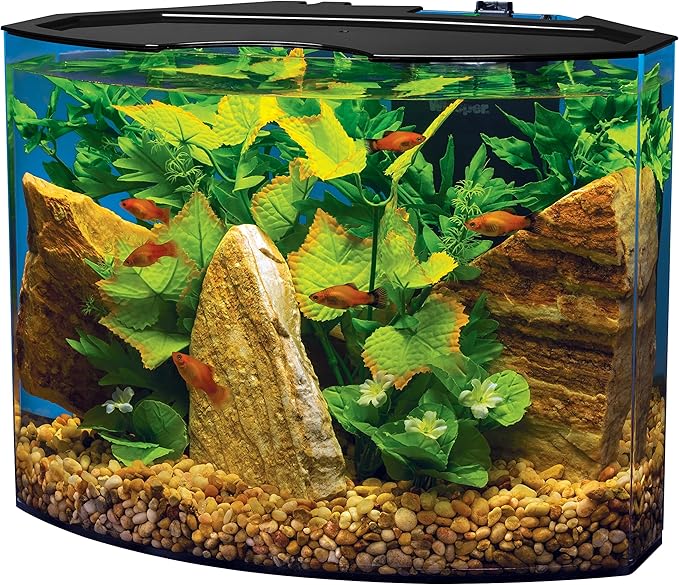 Tetra Aquarium Kit, Fish Tank with Filter & Lights