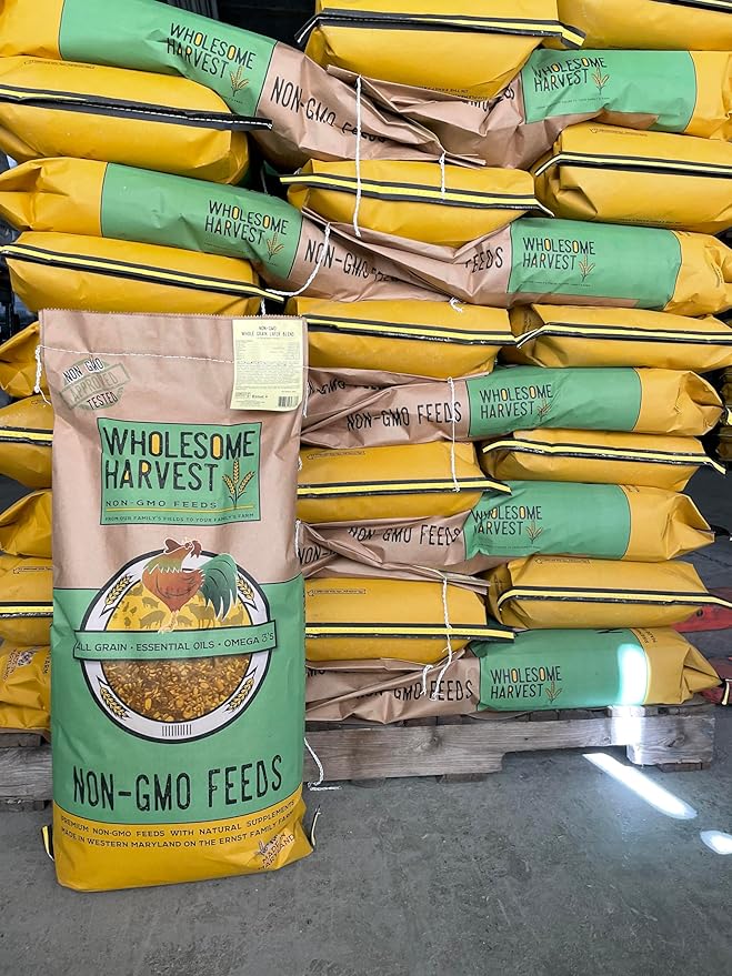 Non-GMO Soy Free-Corn Free Whole Grain Layer Mash (10 lb)