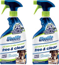 Bissell Woolite Free & Clear, Pet Stain & Odor Remover, 22oz (Pack of 2), 2719